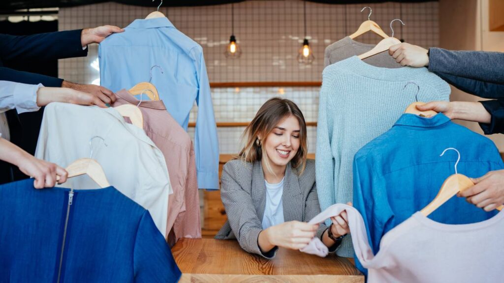 ide konten jualan baju